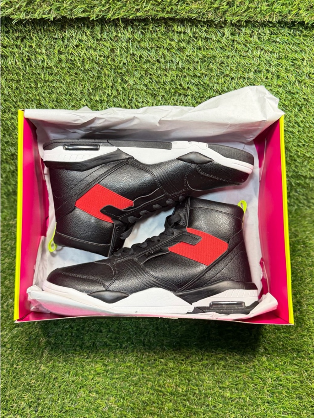 Ds 🔥 Size 9.5 women’s Zumba Air Soul High Top Colorblock Black Dance Sneaker